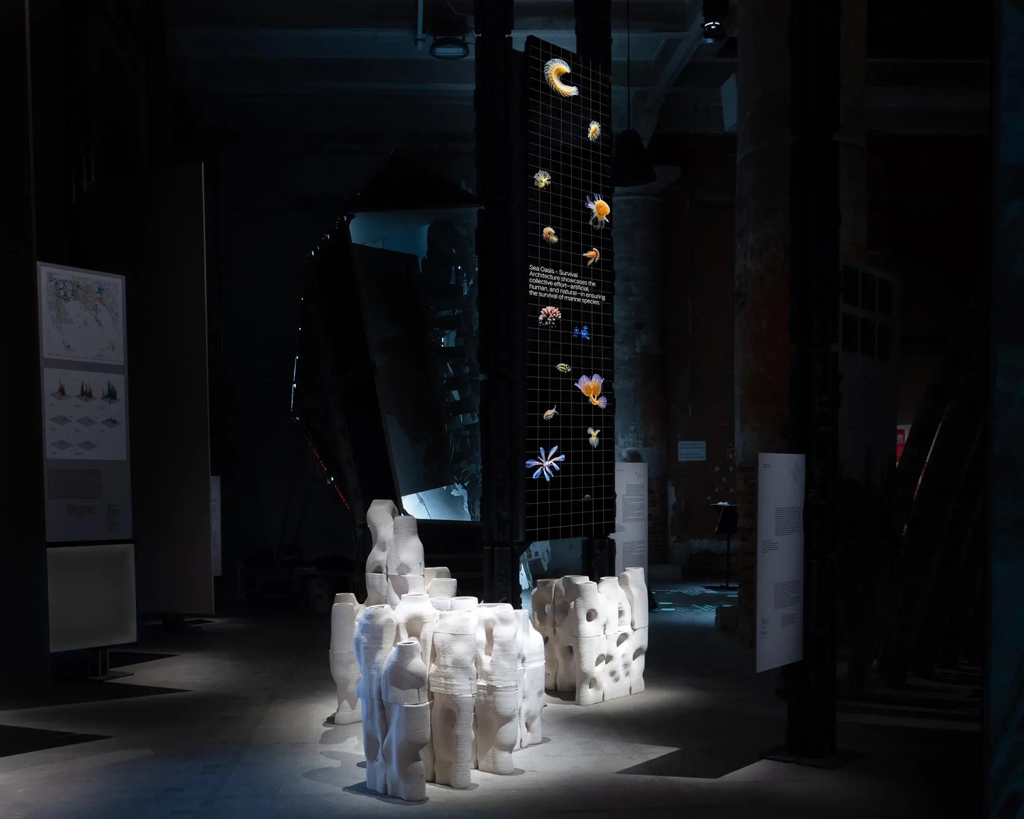Sea Oasis displayed at Biennale 2025 curated by Carlo Ratti Associati
