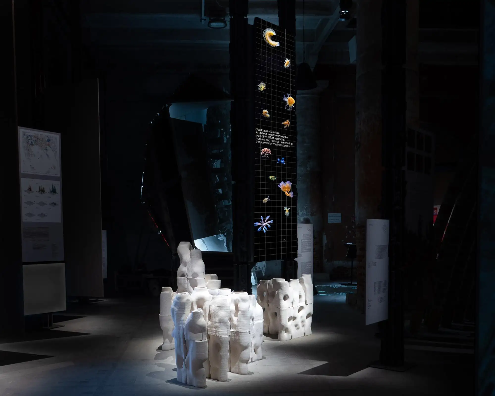 Sea Oasis displayed at Biennale 2025 curated by Carlo Ratti Associati